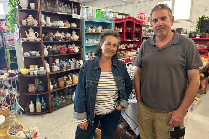 Le marché "Brocante et saveurs" à la Ressourcerie Réa-Nîmes