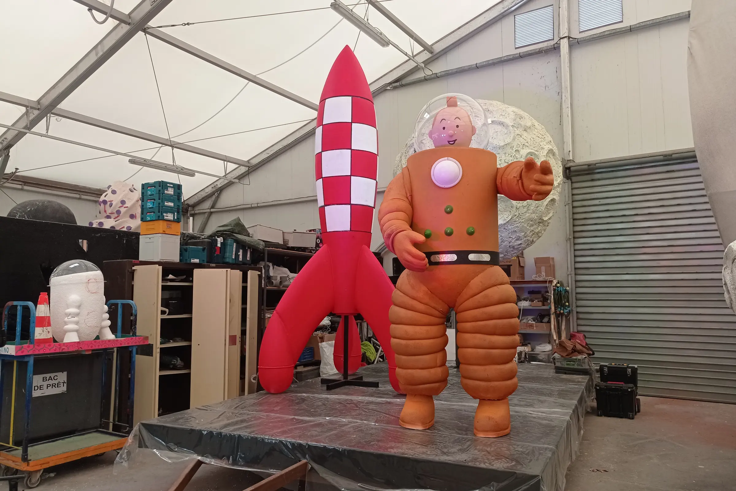 Les héros de BD s'emparent des chars de la Pégoulade à Nîmes